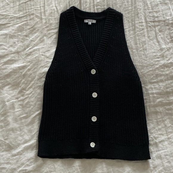 Madewell: Cutaway Sweater Vest - Picture 2 of 5